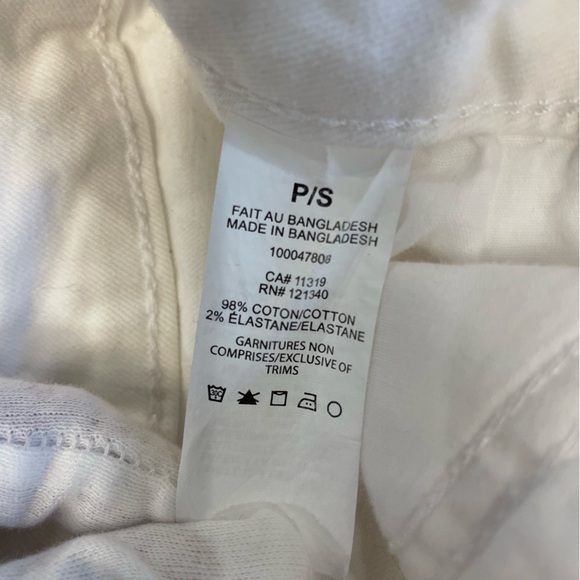 Garage White Denim Skirt Size Small - Picture 6 of 9